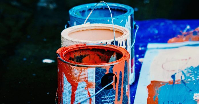 Where should you dispose of used paint cans?

