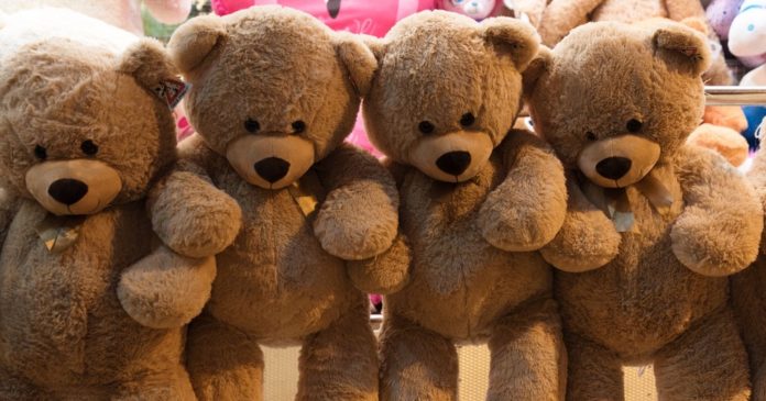 Alençon: showmen donate 100 plush toys for children rescued by firefighters

