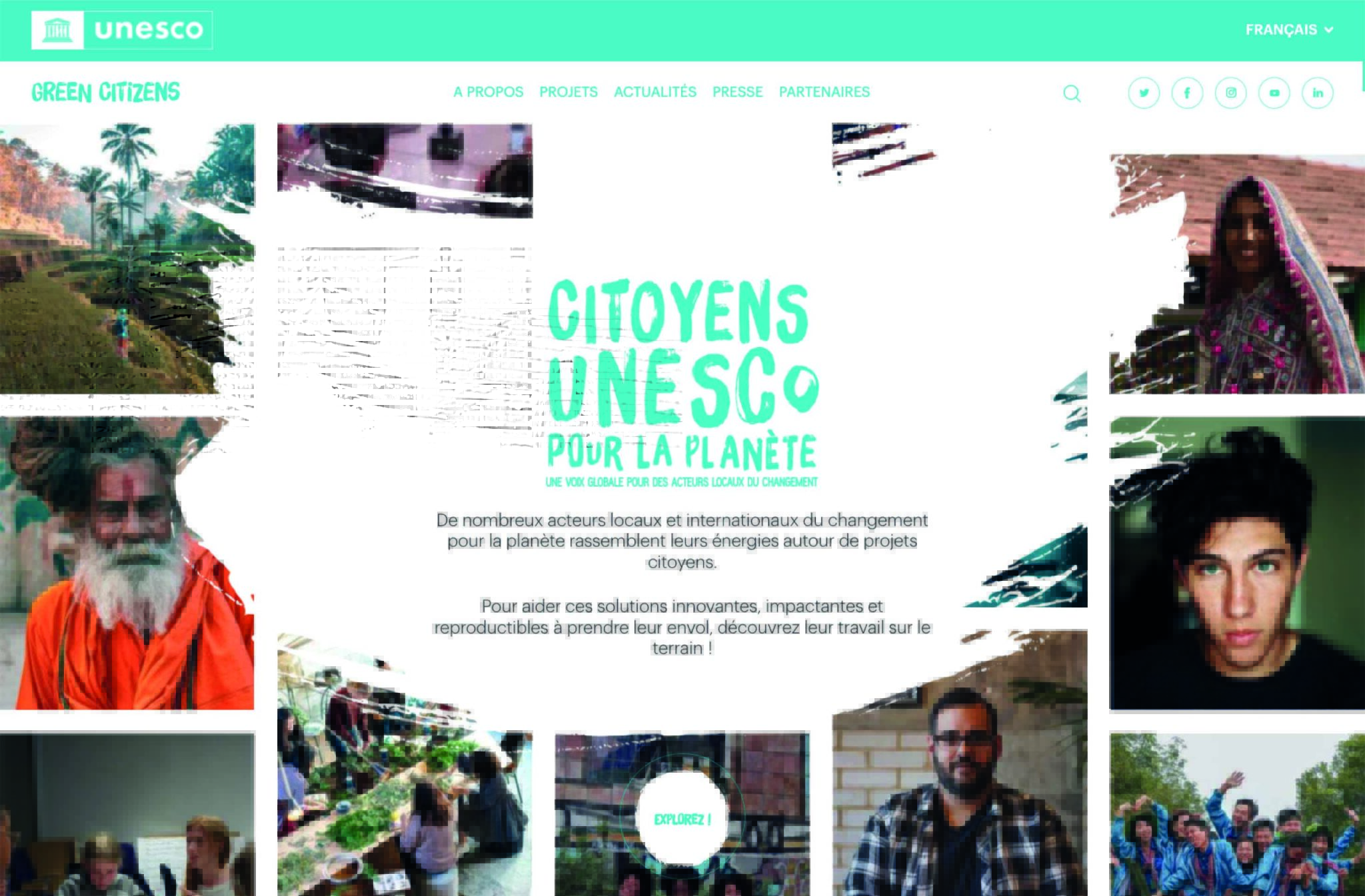"Unesco Green Citizens": a collaborative platform to support citizen projects around the world