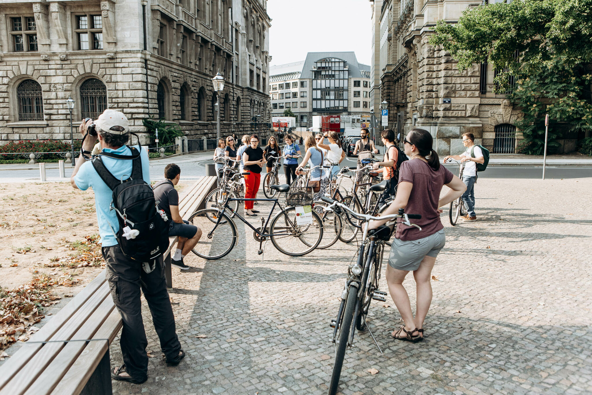 In Germany, the city of Leipzig is a model for the development of bicycles