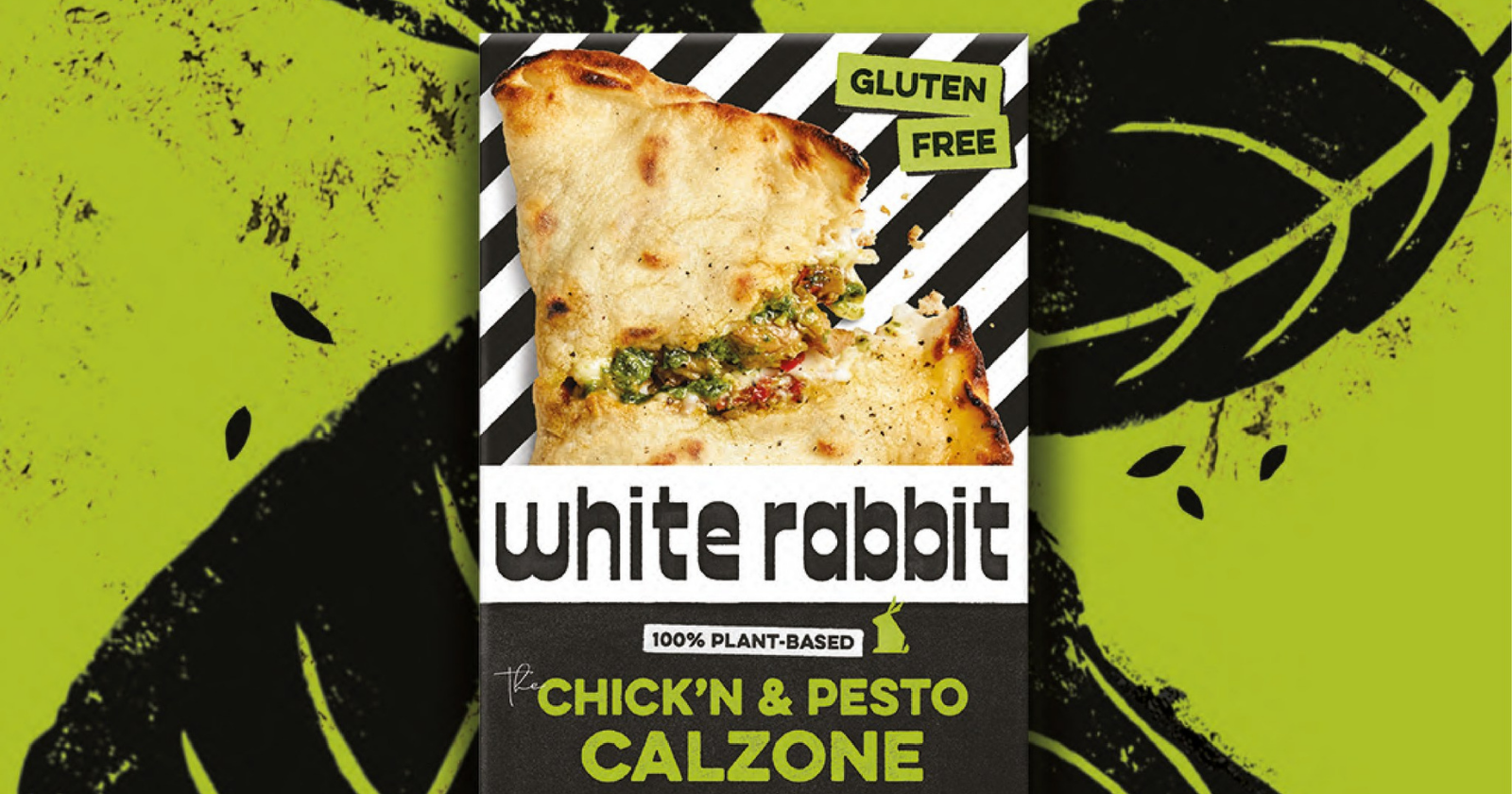 The British brand White Rabbit releases a vegan and gluten-free calzone