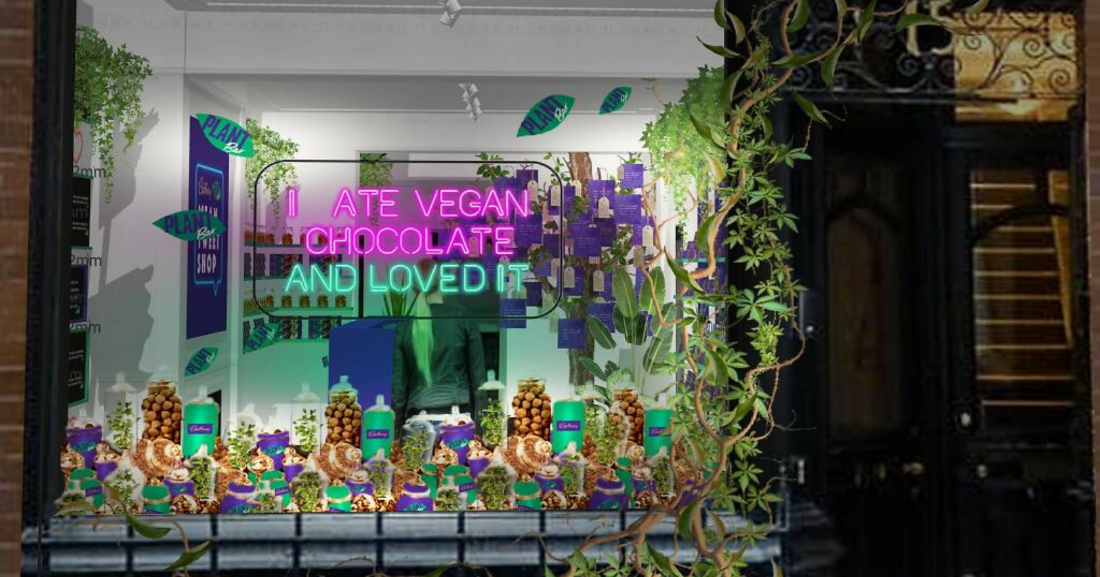 Chocolate maker Cadbury opens 100% vegan pop-up store in London