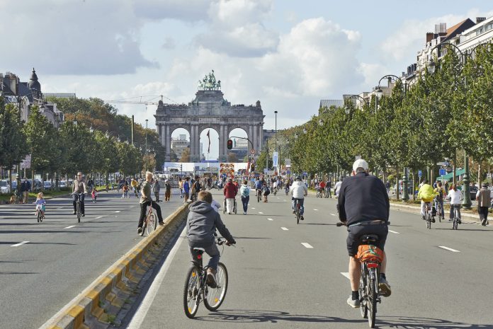 In 2020, Brussels registered 64% more bike rides

