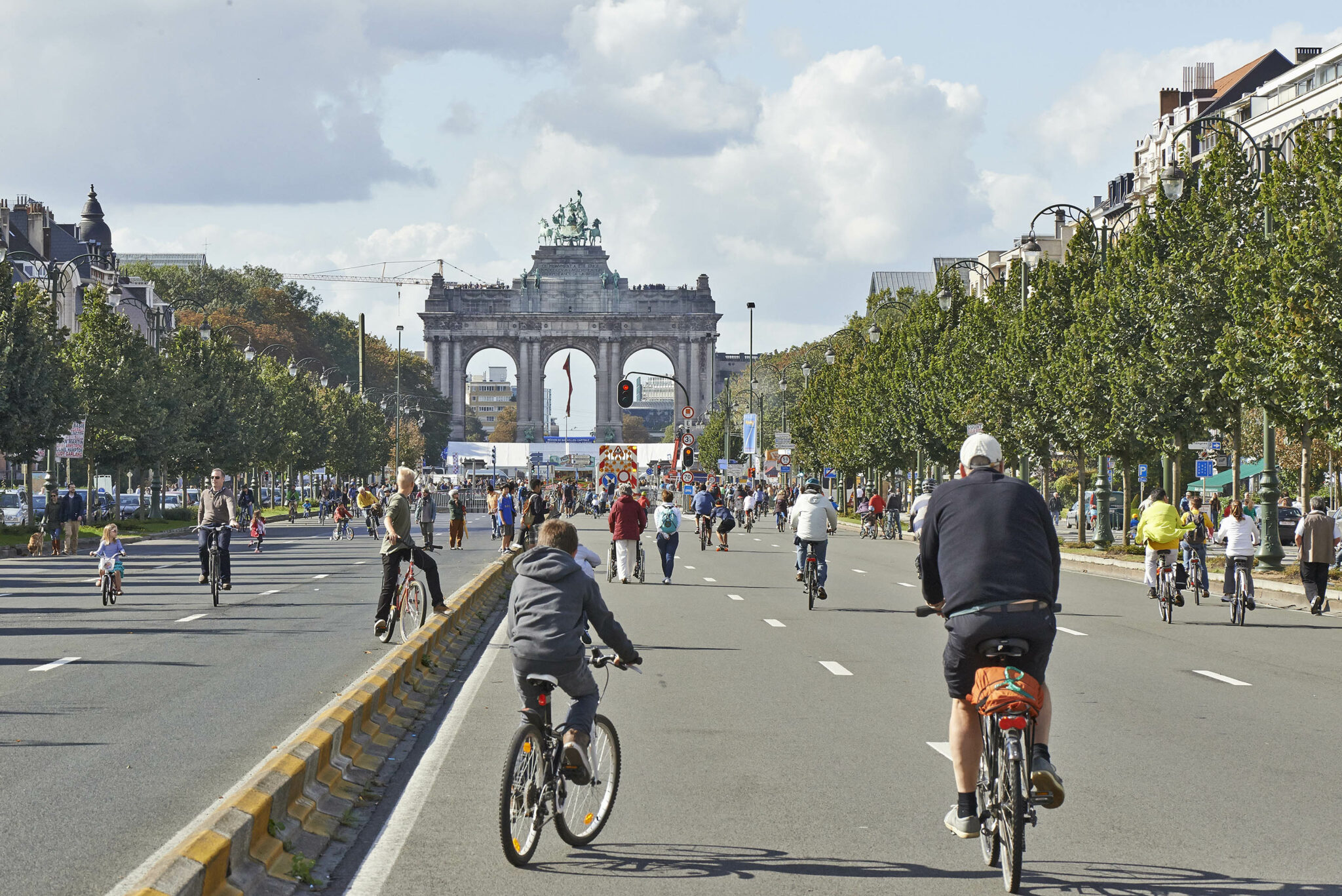 In 2020, Brussels registered 64% more bike rides