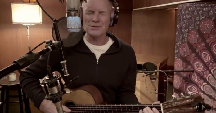  VIDEO.  In support of the Ukrainians, Sting reinterprets his pacifist song 