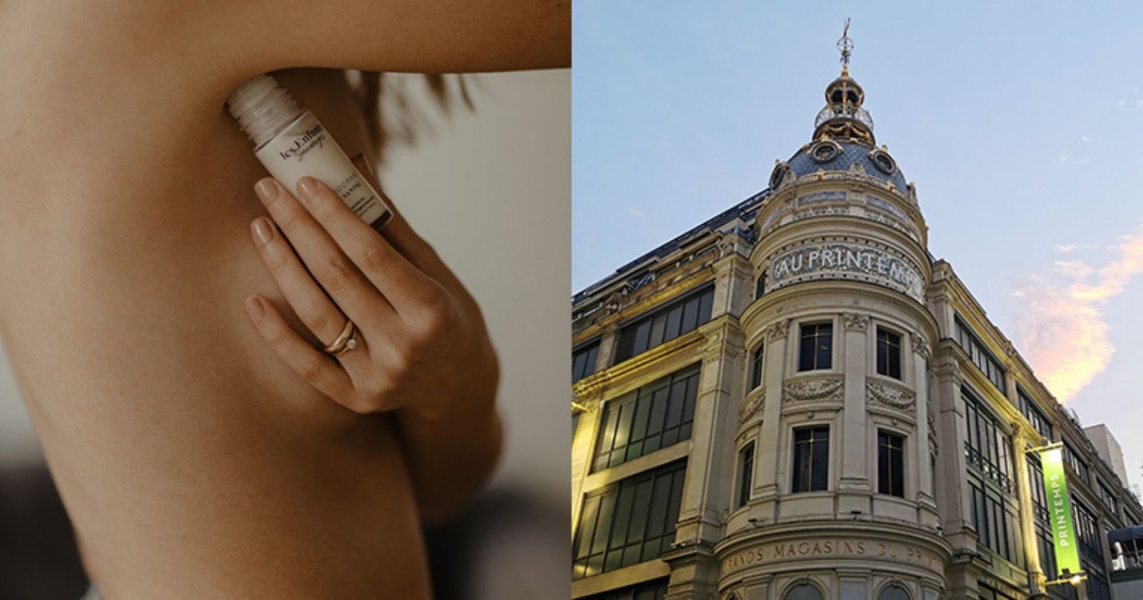 Organic, vegan and waste-free, these sustainable deodorants come out of Printemps Haussmann