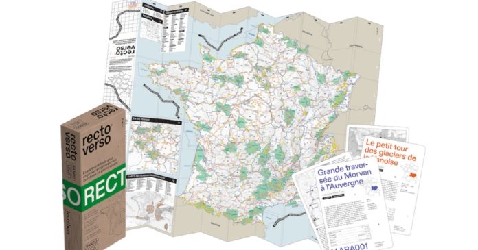 Recto Verso: an educational map to travel in France without burdening the environment

