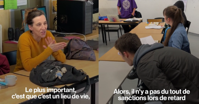  VIDEO.  Neither the director, nor the cleaning or canteen staff: welcome to the Lycée autogéré de Paris

