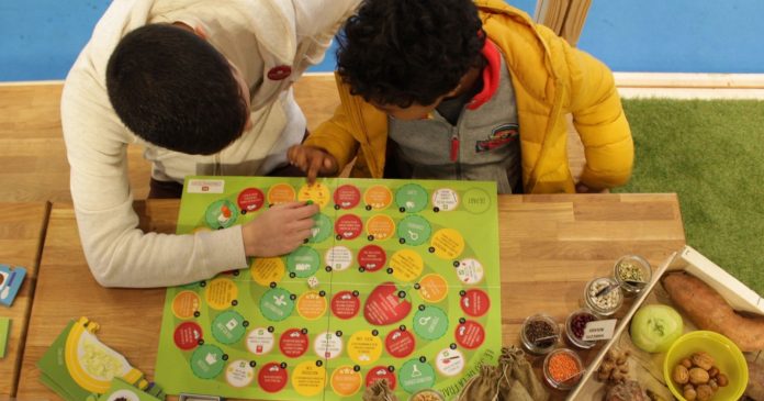 LUDOBIO, the 5-in-1 game box to make children aware of organic farming

