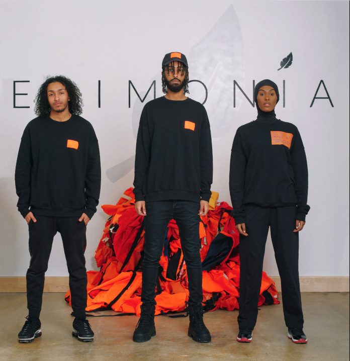 Epimonia, the brand that turns refugee life jackets into clothing

