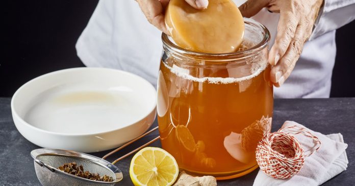 The recipe to make homemade kombucha, a delicious fresh and fermented drink for the summer

