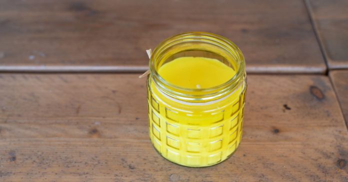 DIY: this is how you make your citronella candle to keep mosquitoes and wasps away

