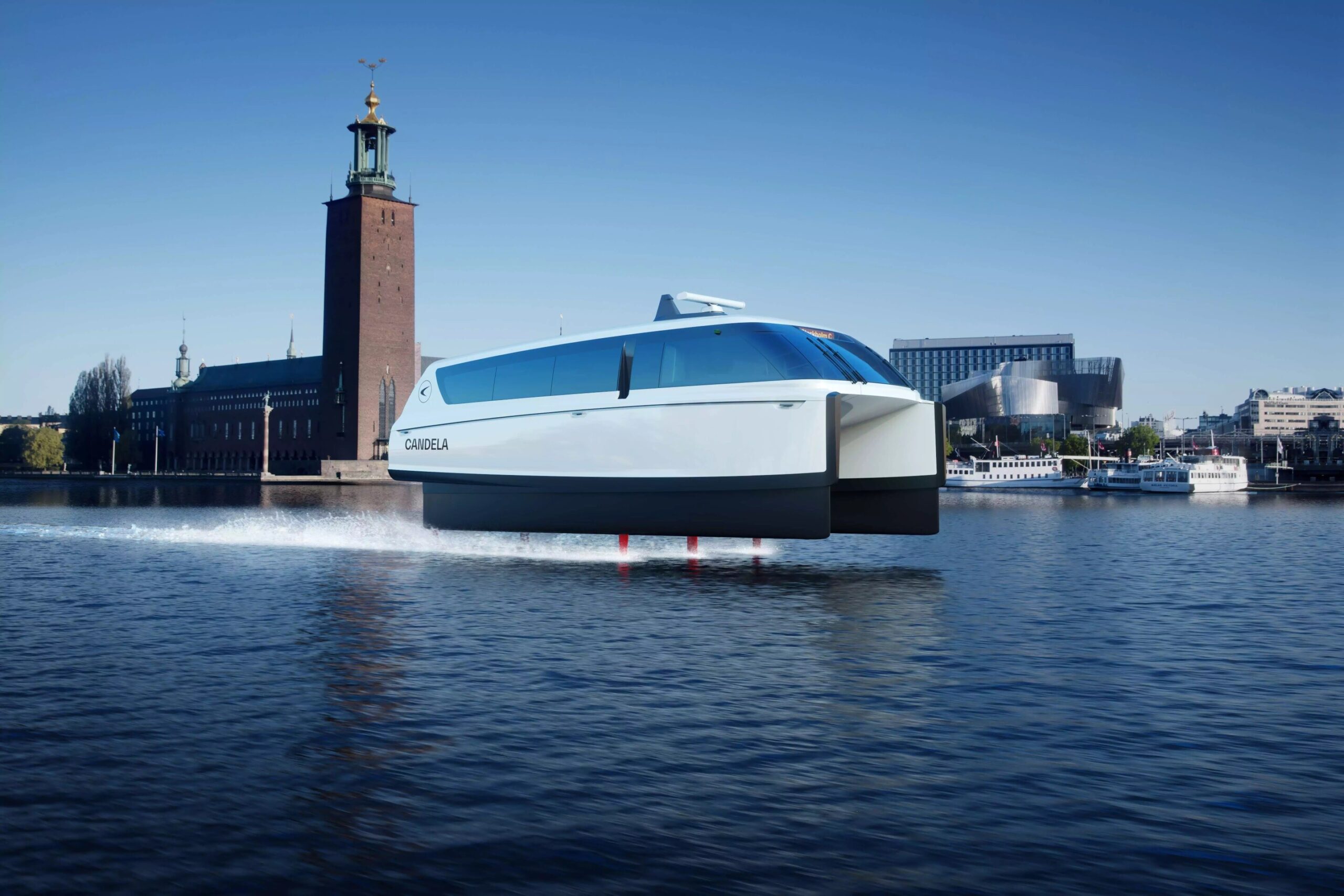Stockholm: These electric ferries will soon compete with the car or the metro