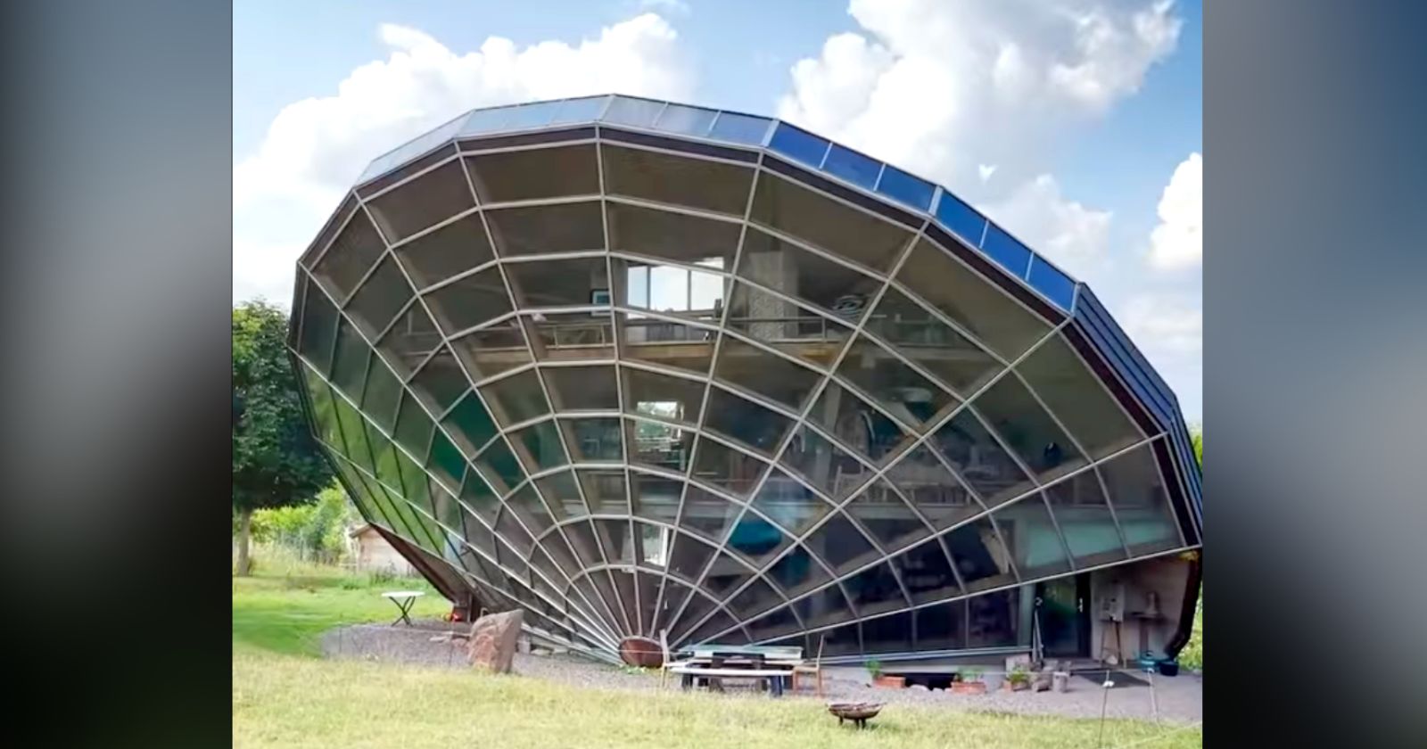 VIDEO.  This amazing house sculpted by the orbits of the sun needs no heating