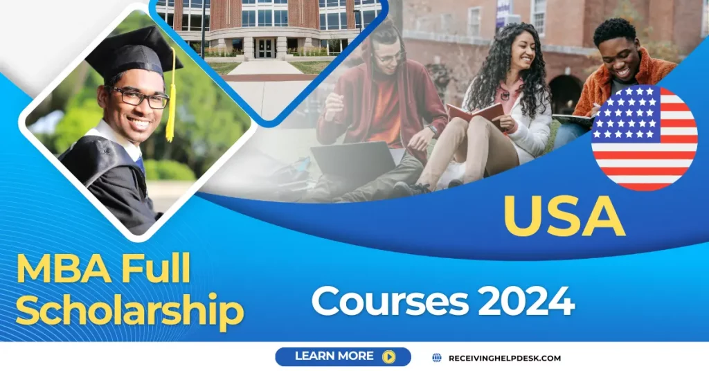 USA MBA Full Scholarship Courses 